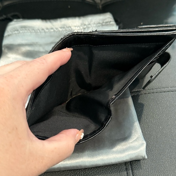 Fendi Bi-Fold Wallet – FF Canvas and Leather | Pre-Loved, Authentic | Black - Picture 11 of 14